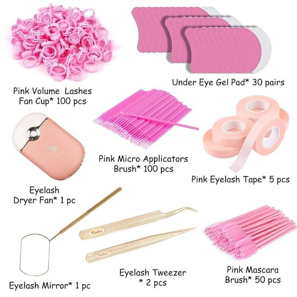 CUCKOO Professional Eyelash Extension Kit - 289pc SET - Picture 7 of 11